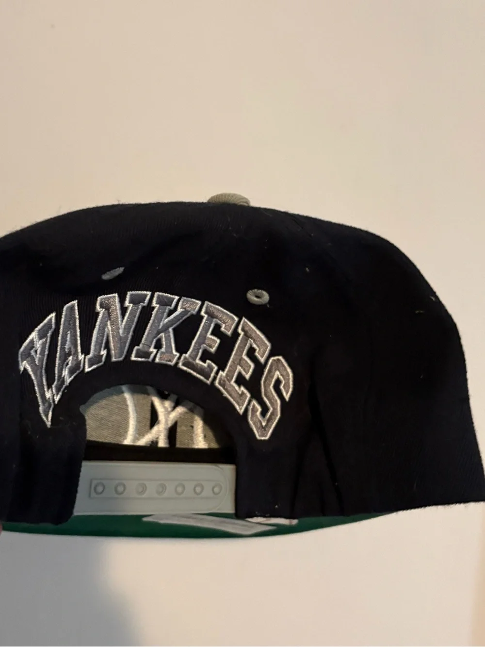 MLB New York Yankees Navy and Gray Snapback Hat